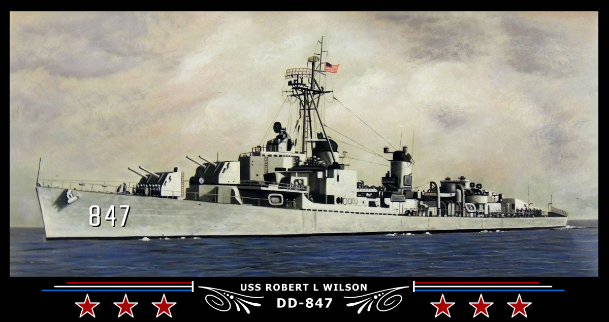 USS Stanly DD-478 Art Print – Navy Emporium