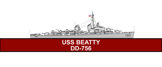 USS Beatty DD-756: Her Noble Heritage in the US Navy Fleet