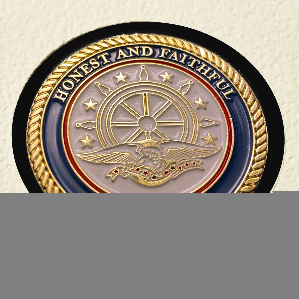 Coast Guard Detailed Custom Coin