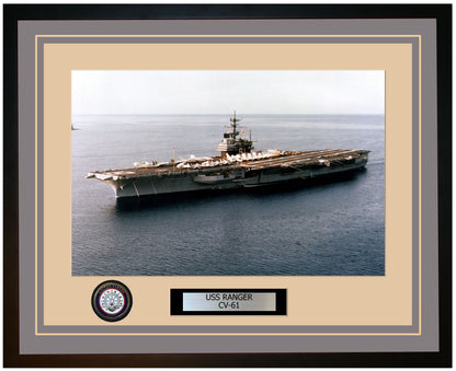 USS INTREPID CV-11 Framed Navy Ship Photo Burgundy – Navy Emporium