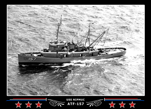 USS Nipmuc ATF-157 Canvas Photo Print