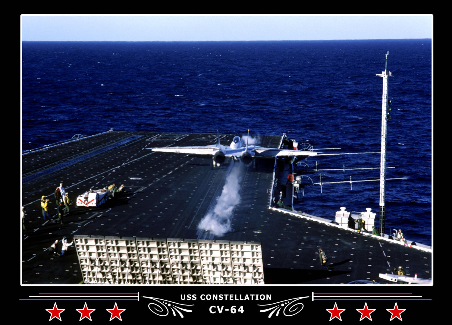 USS Constellation CV-64 Canvas Photo Print – Navy Emporium