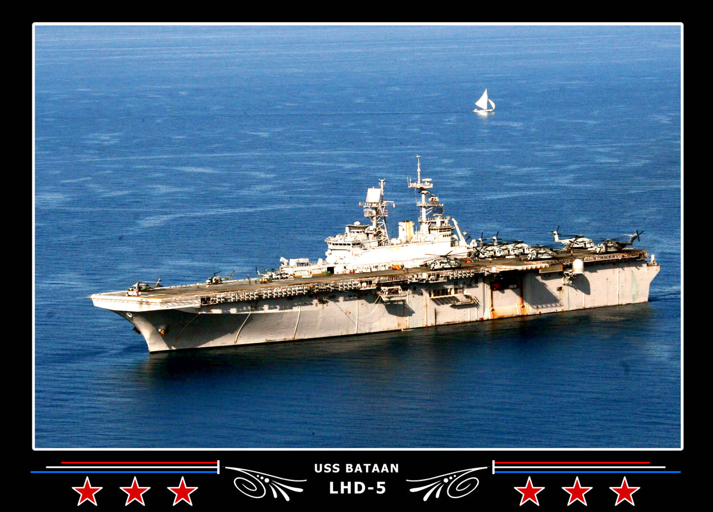 USS Bataan LHD5 Canvas Photo Print – Navy Emporium