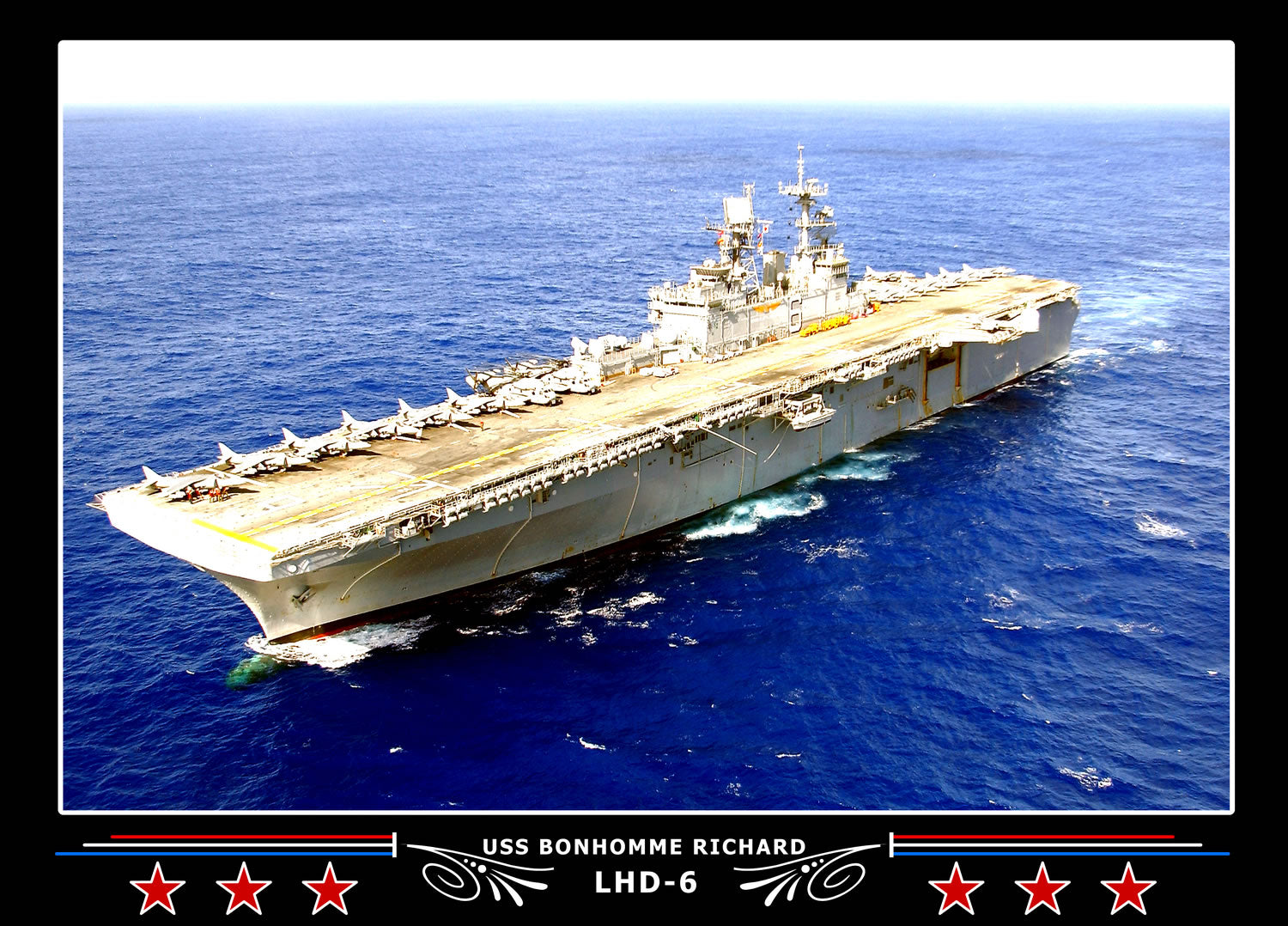 USS Bonhomme Richard LHD6 Canvas Photo Print