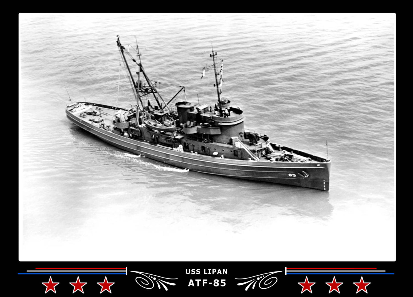 USS Lipan ATF-85 Canvas Photo Print