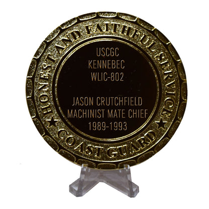 USCGC Kennebec WLIC-802 Coast Guard Plaque