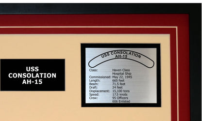 USS CONSOLATION AH-15 Detailed Image B