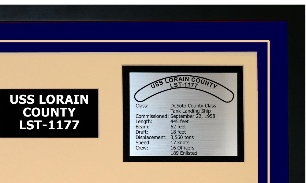 USS LORAIN COUNTY LST-1177 Detailed Image A