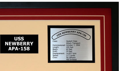 USS NEWBERRY APA-158 Detailed Image B