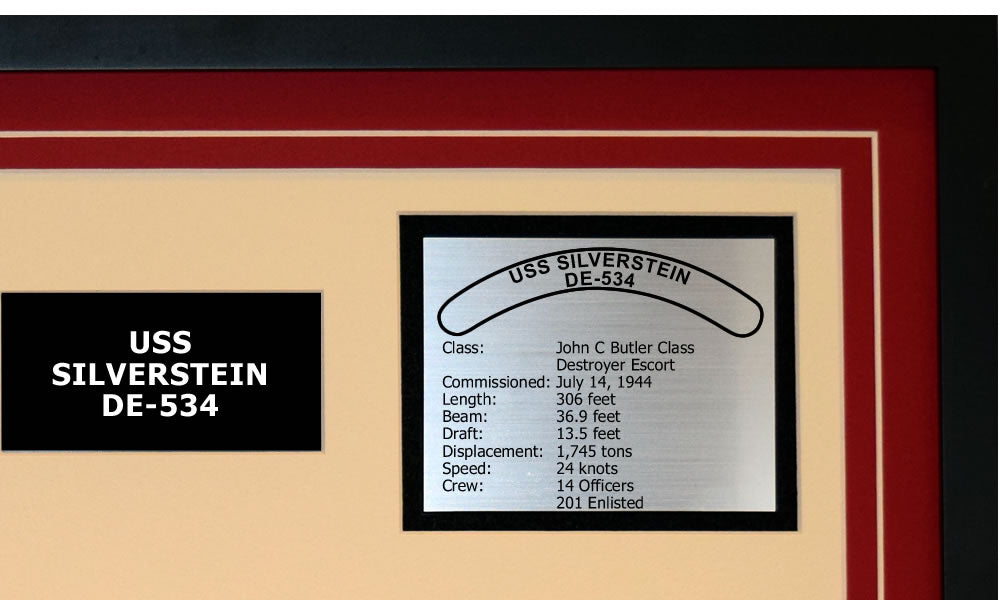 USS SILVERSTEIN DE-534 Detailed Image B