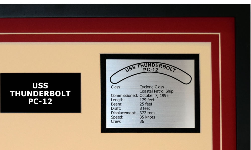 USS THUNDERBOLT PC-12 Detailed Image B