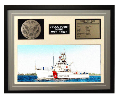 USCGC Point Dume WPB-82325 Framed Coast Guard Ship Display